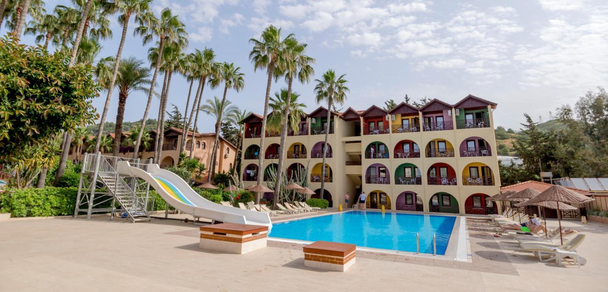 Club Tropical Beach Hotel Toslak Exterior foto
