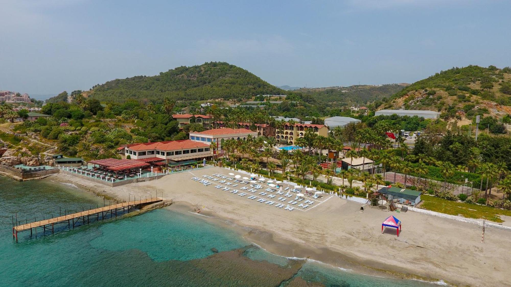Club Tropical Beach Hotel Toslak Exterior foto